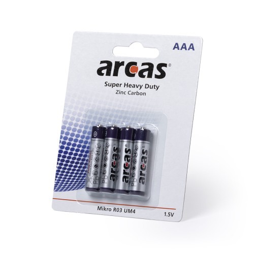 Blister 4 Pilas 1,5V AAA/ R03 Makito Blister 4 Pilas 1,5V AAA/ R03 Makito